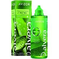 Líquido de lentillas AVIZOR Alvera 1 × 350 ml con portalentes. Solución para limpieza y desinfección de todo tipo de…
